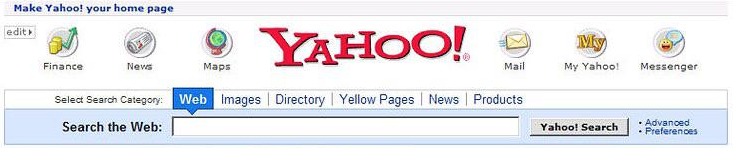 Yahoo! Header